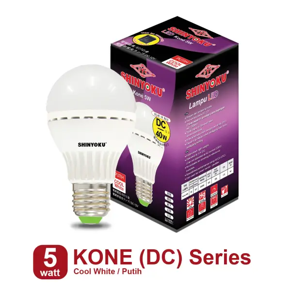 Shinyoku LED Kone 5W DC