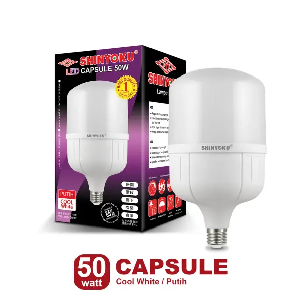 Shinyoku Lampu LED Capsule 50W - Putih
